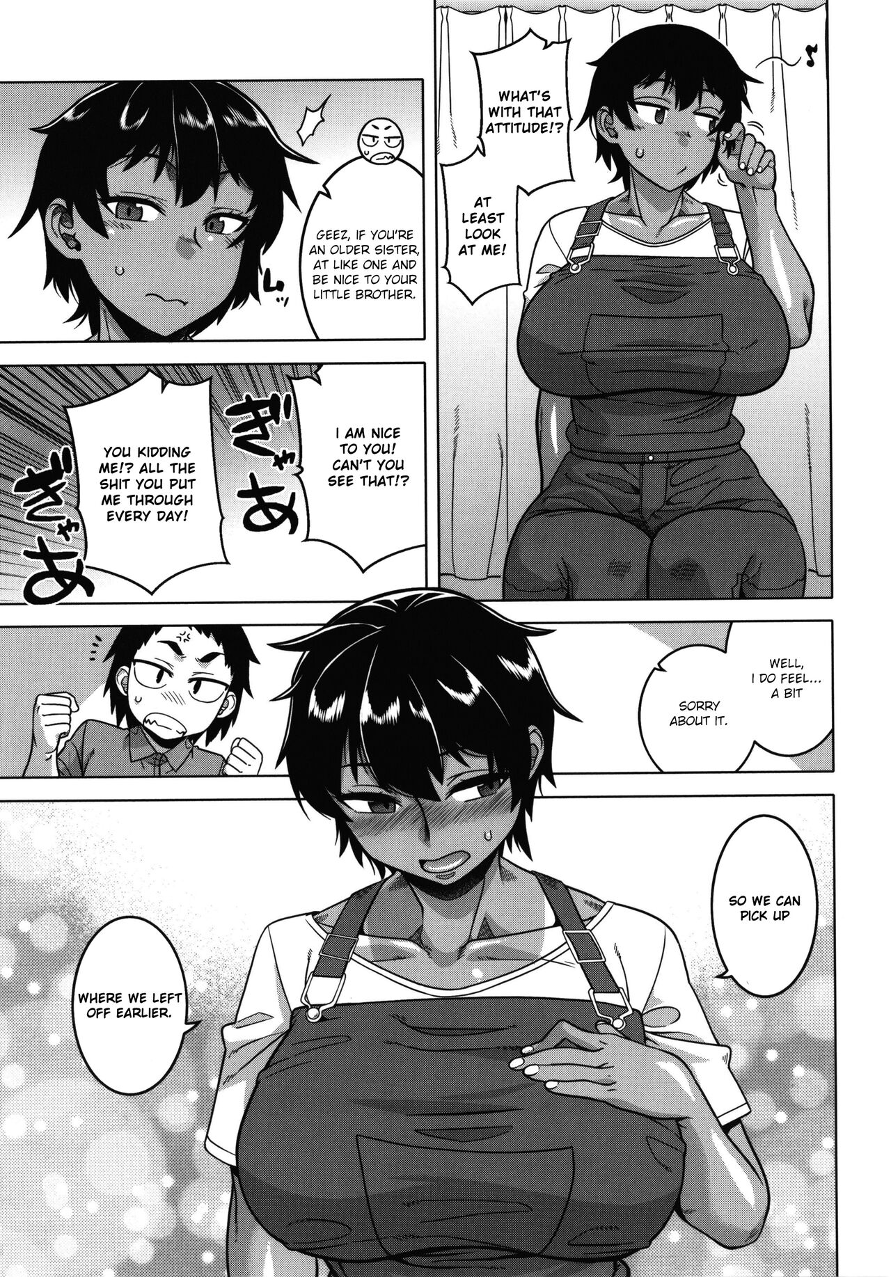 Hentai Manga Comic-Chotto Bijin de Mune ga Dekakute Eroi dake no Baka Nee-Chapter 1-14